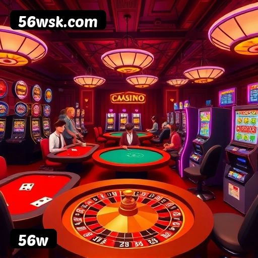 Interface do cassino ao vivo